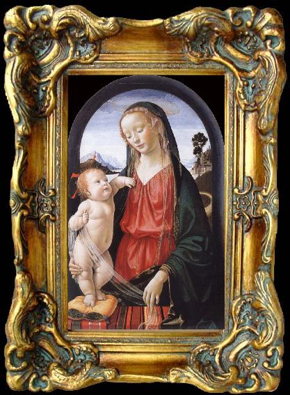 Domenico Ghirlandaio THe Virgin and Child